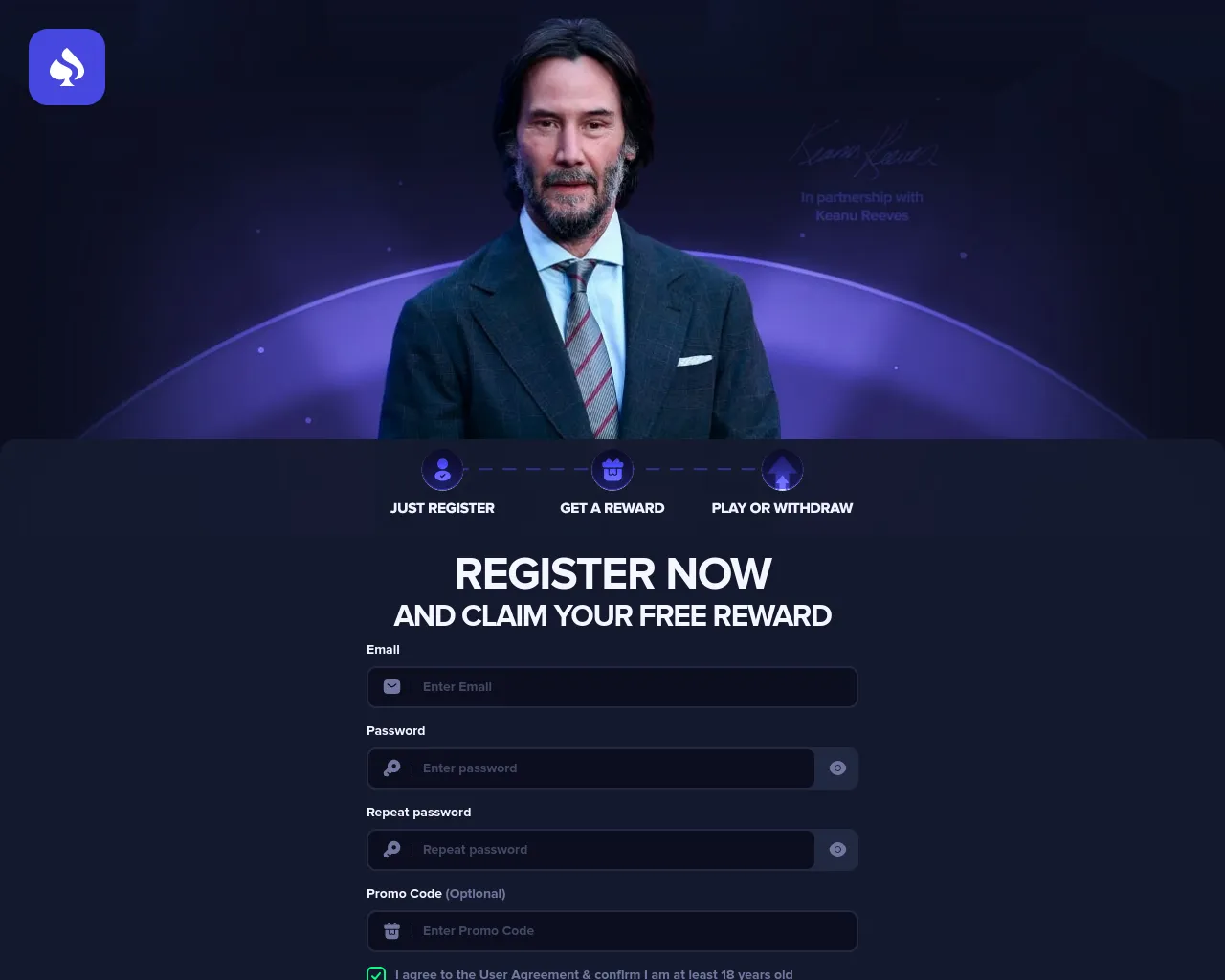 Screenshot of continentalluck.live