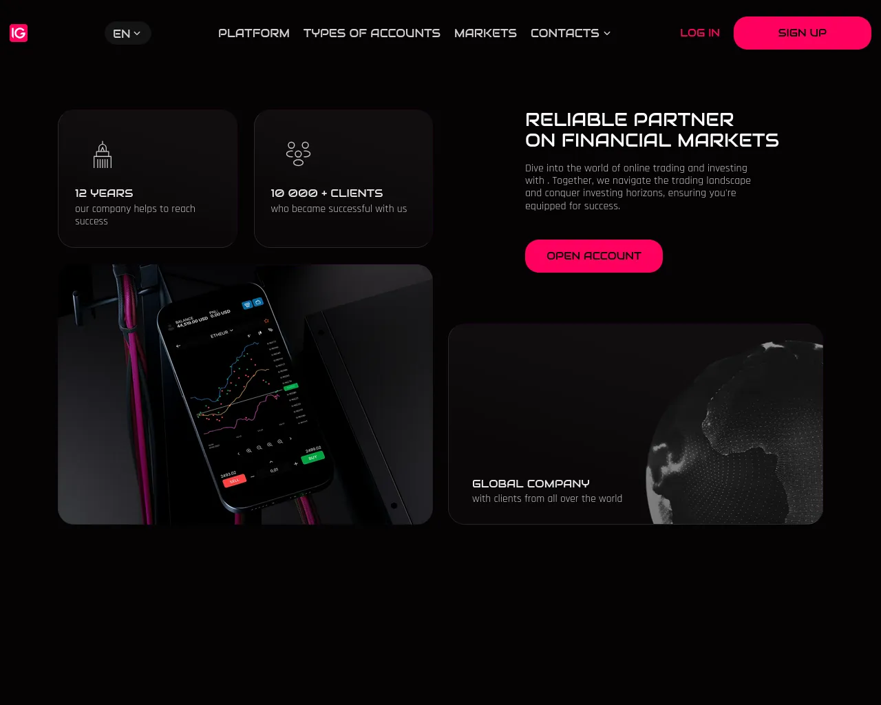 Screenshot of ig-market.net
