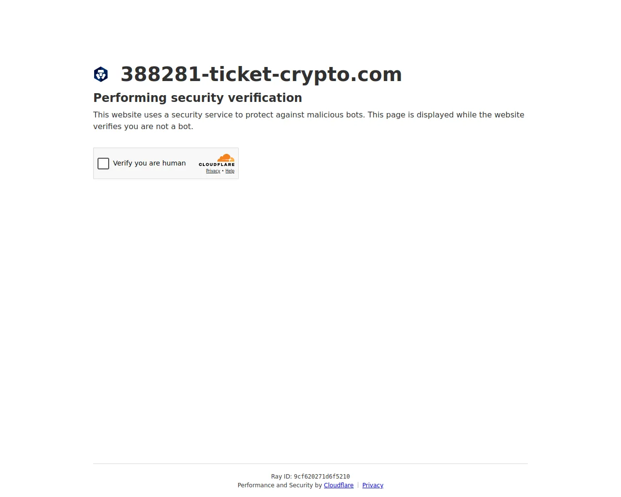 Screenshot of 388281-ticket-crypto.com