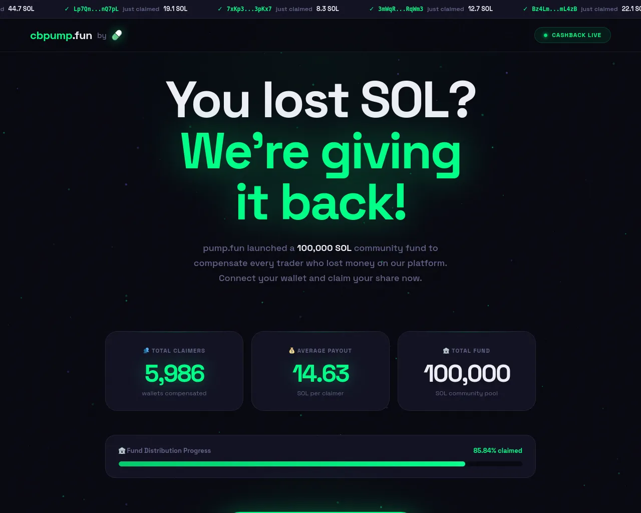 Screenshot of chainlink.asia