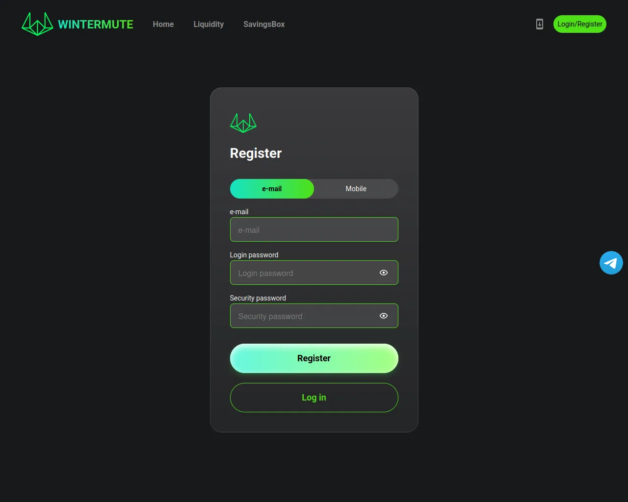 Screenshot of meta-mask.me