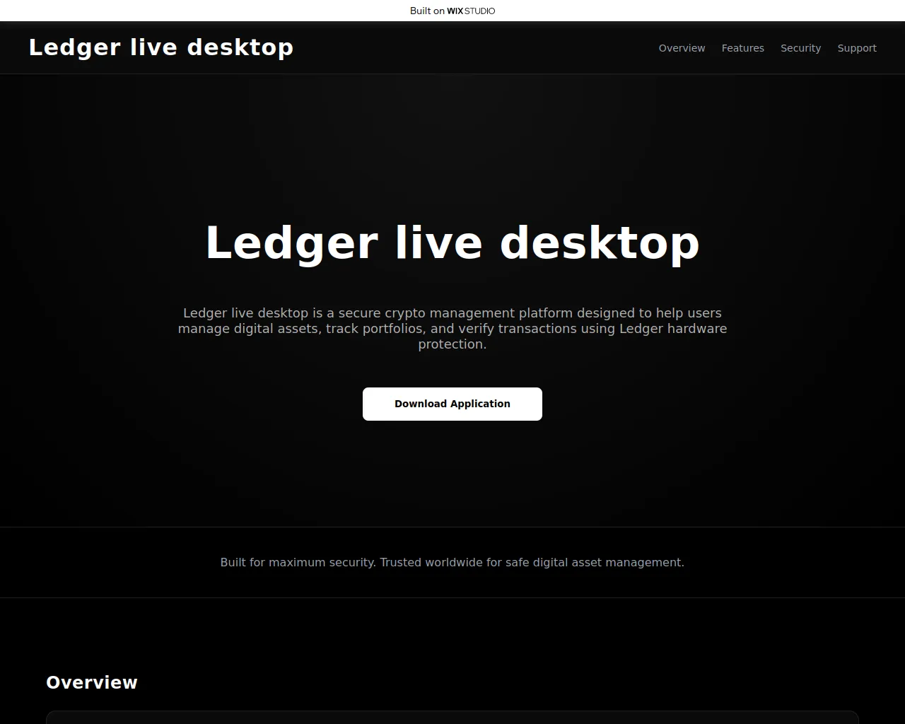 Screenshot of enter-desktop.wixstudio.com
