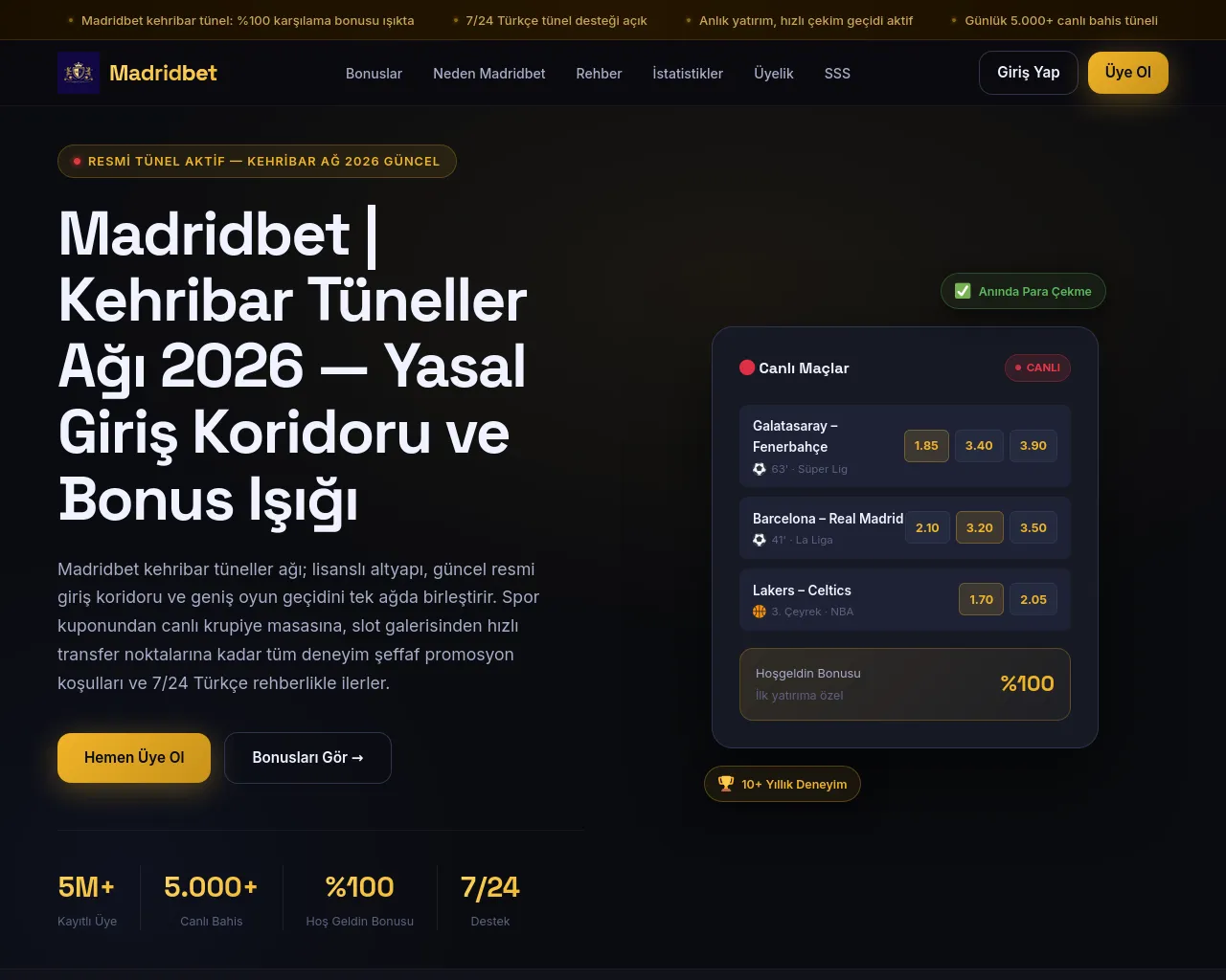 Screenshot of madritbet50956.com