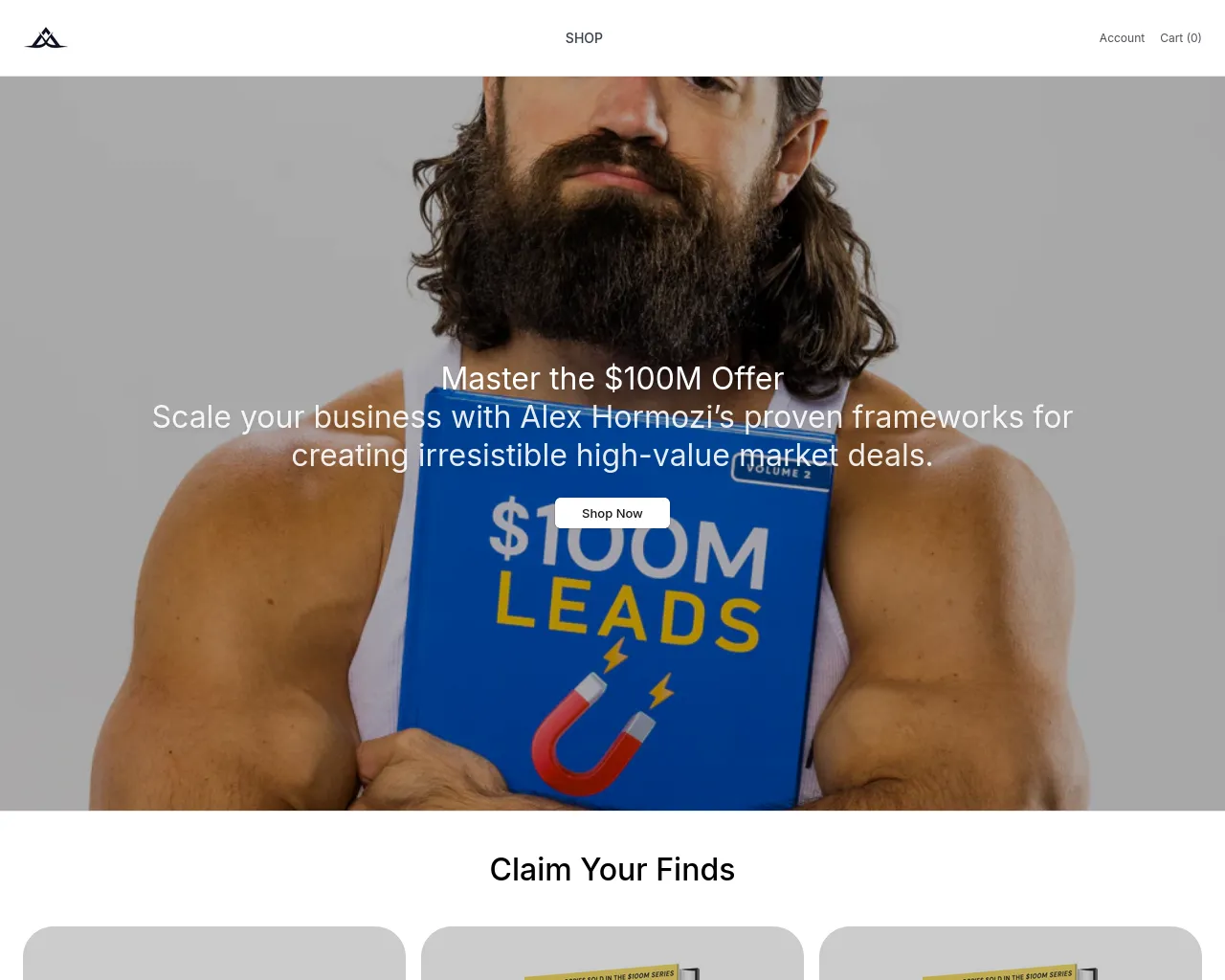 Screenshot of acqmark.shop