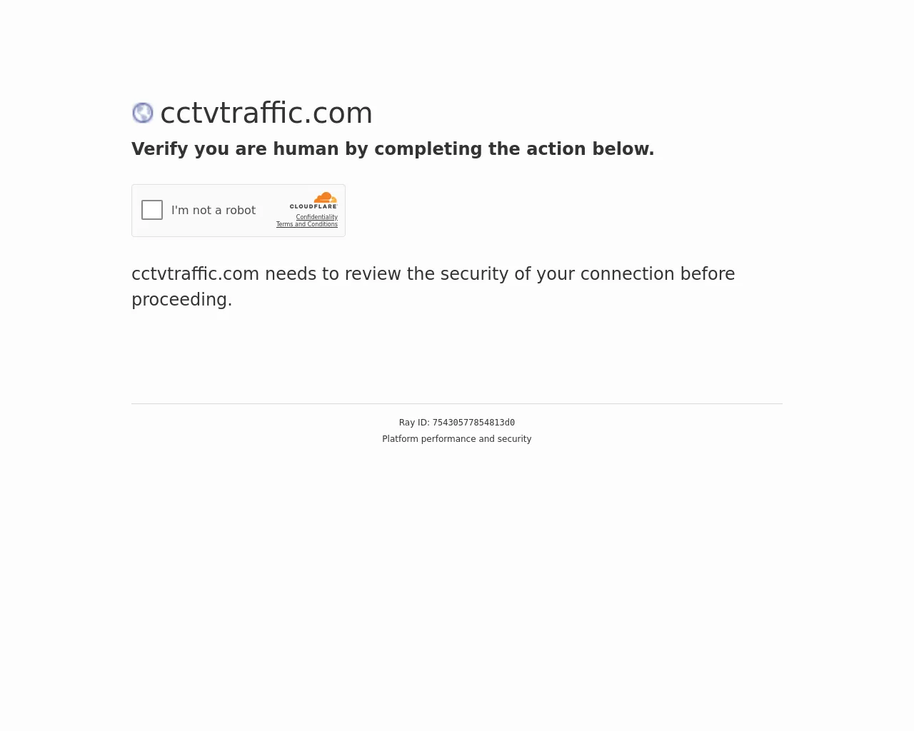 Screenshot of cctvtraffic.com
