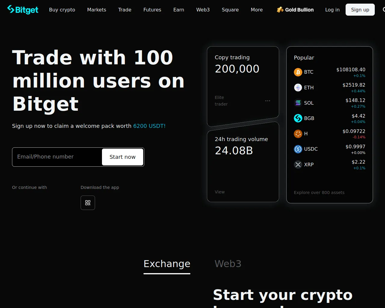 Screenshot of web3-bitget.xyz