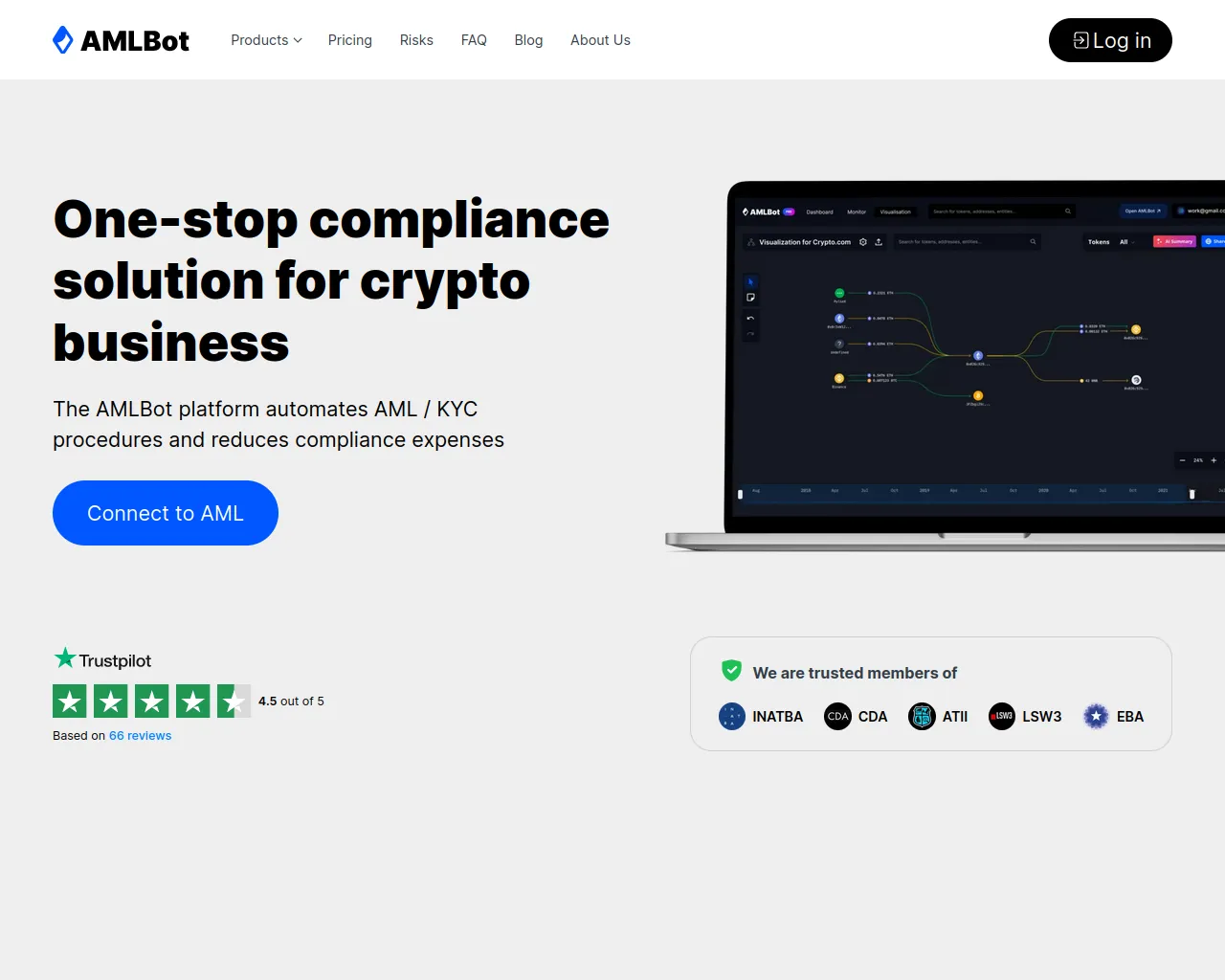 Screenshot of amlbotsaveru.com