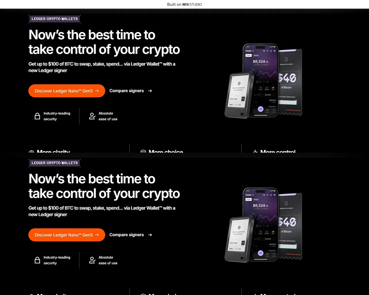 Screenshot of liveapp-eng.wixstudio.com