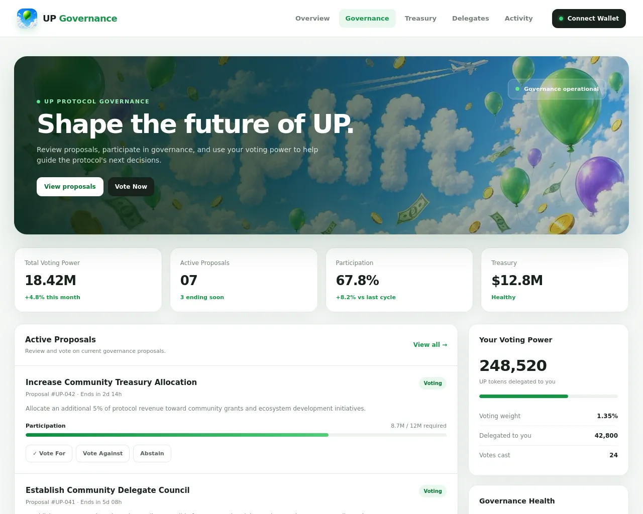 Screenshot of allocation-uplift.live