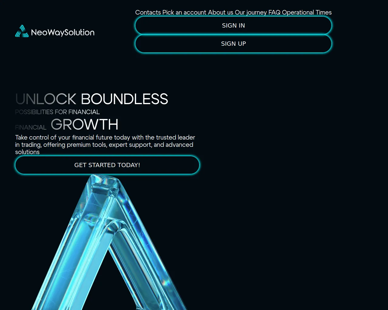 Screenshot of neowaysolution.net