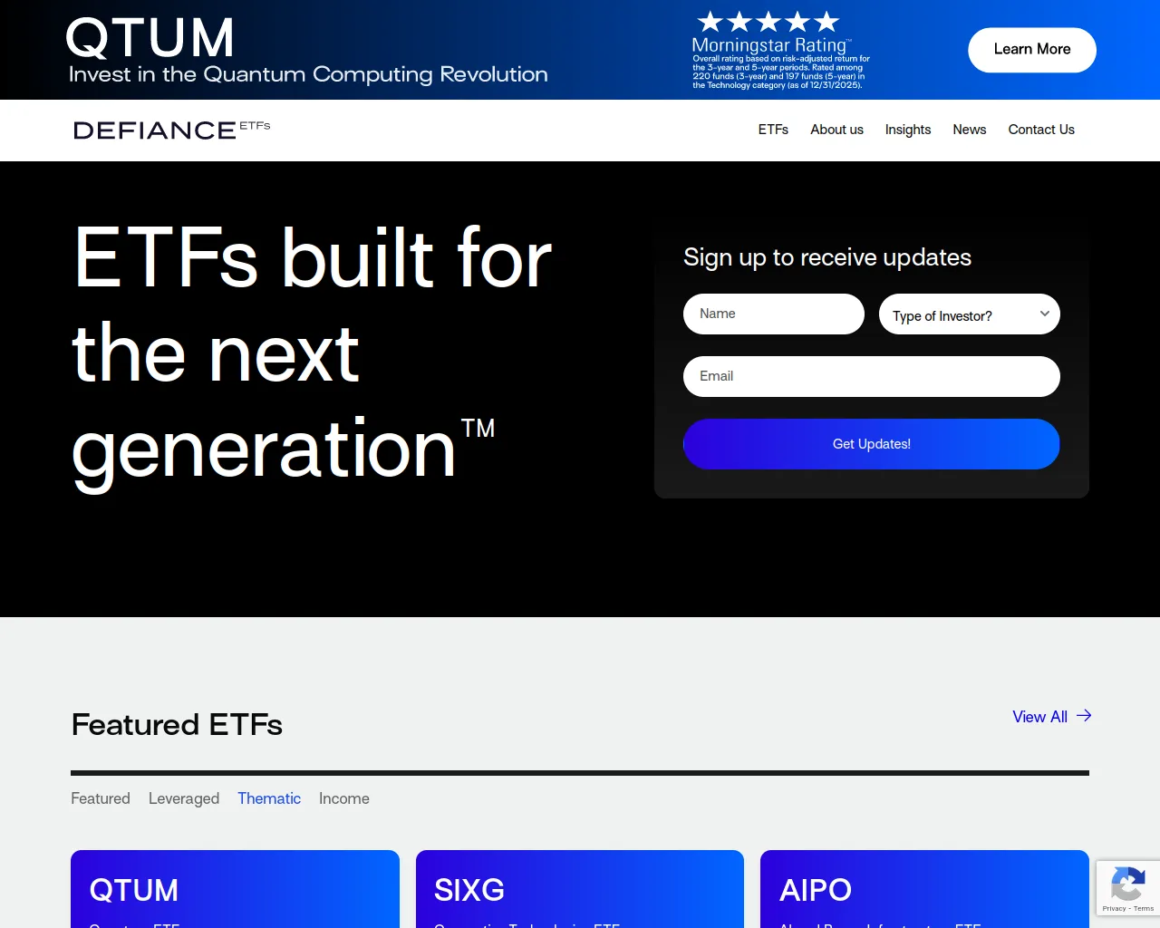 Screenshot of defiancesecurities.com
