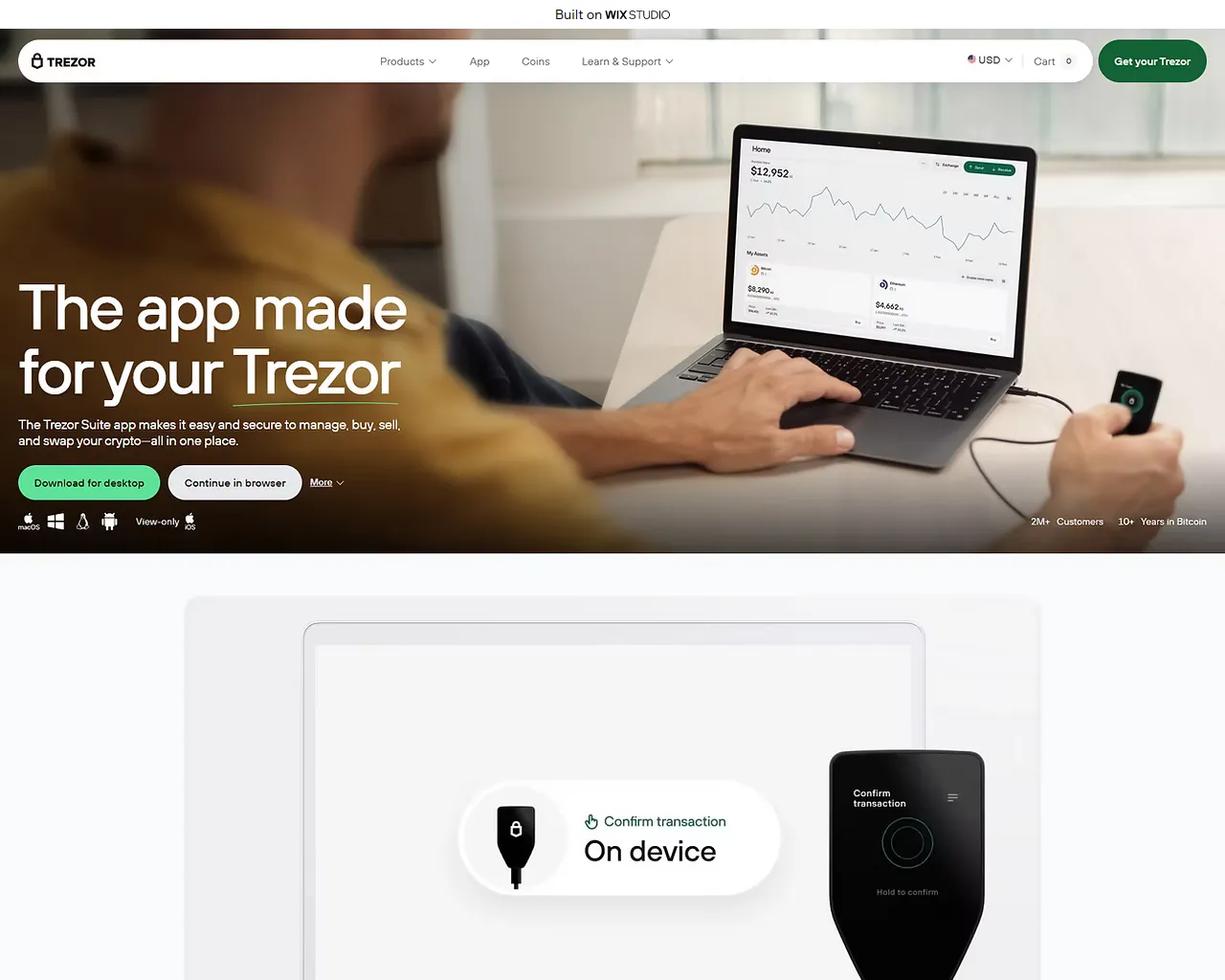Screenshot of started-trejo.wixstudio.com