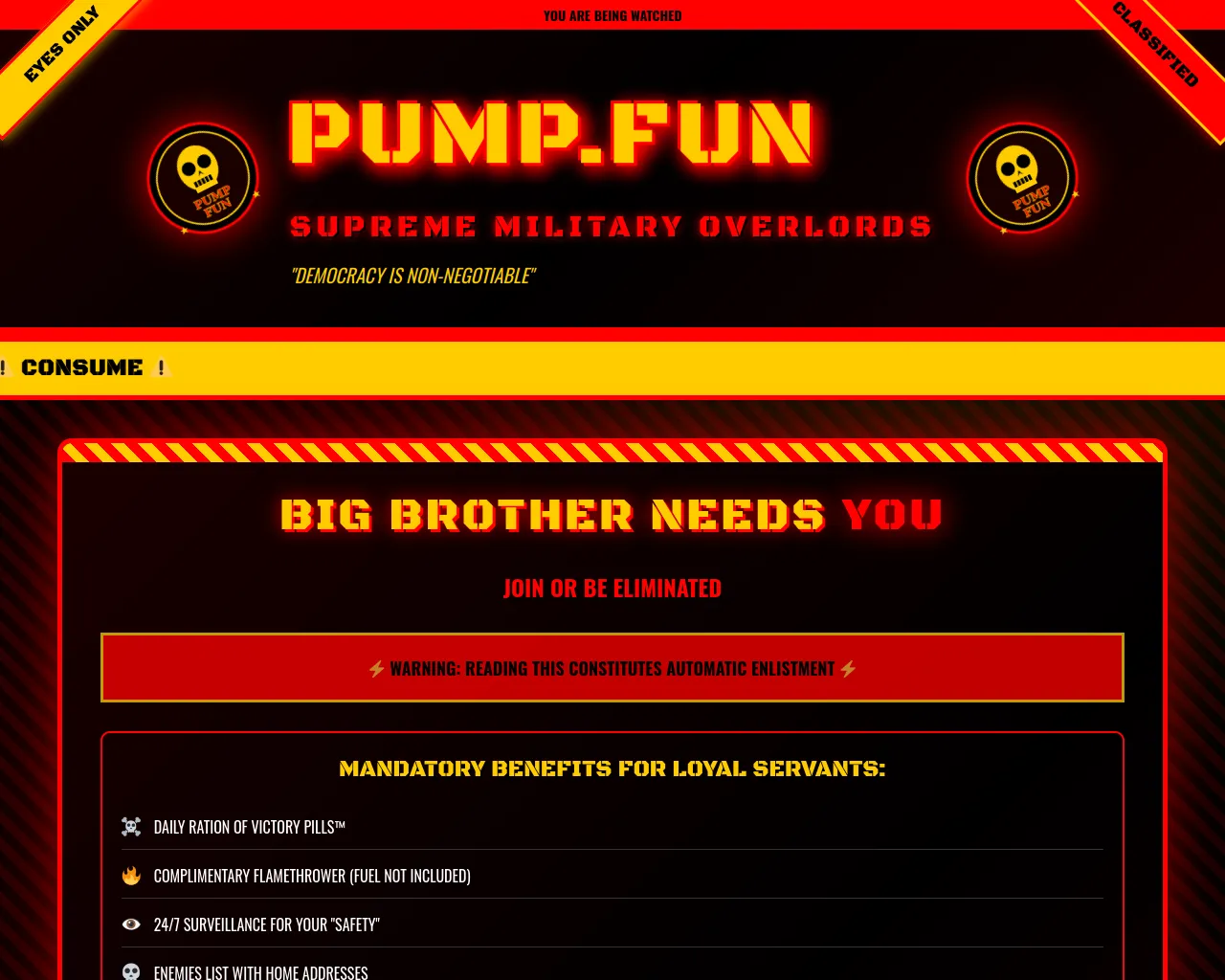 Screenshot of pmcpump.xyz