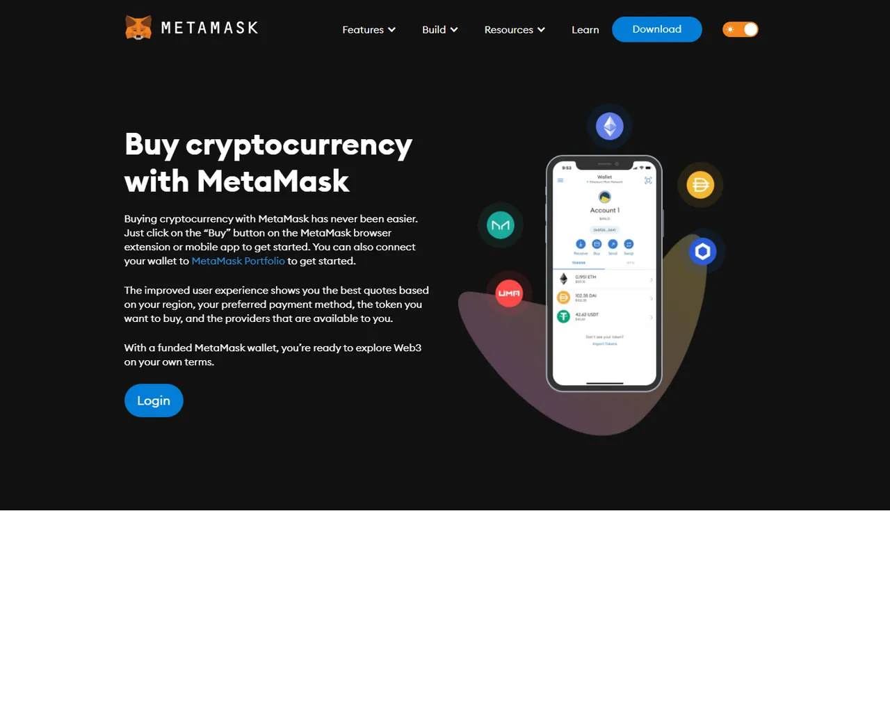 Screenshot of mettamassklogiinc.webflow.io