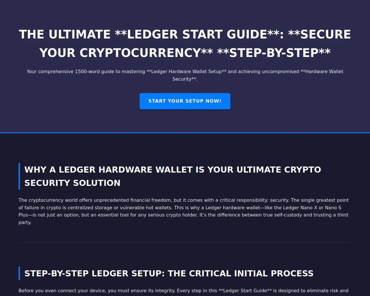 Screenshot of start-leedger-co.pages.dev