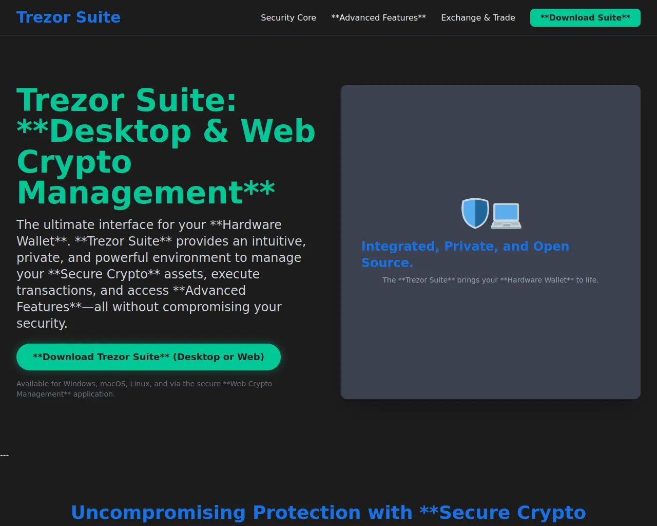 Screenshot of us-tregor-suite.pages.dev