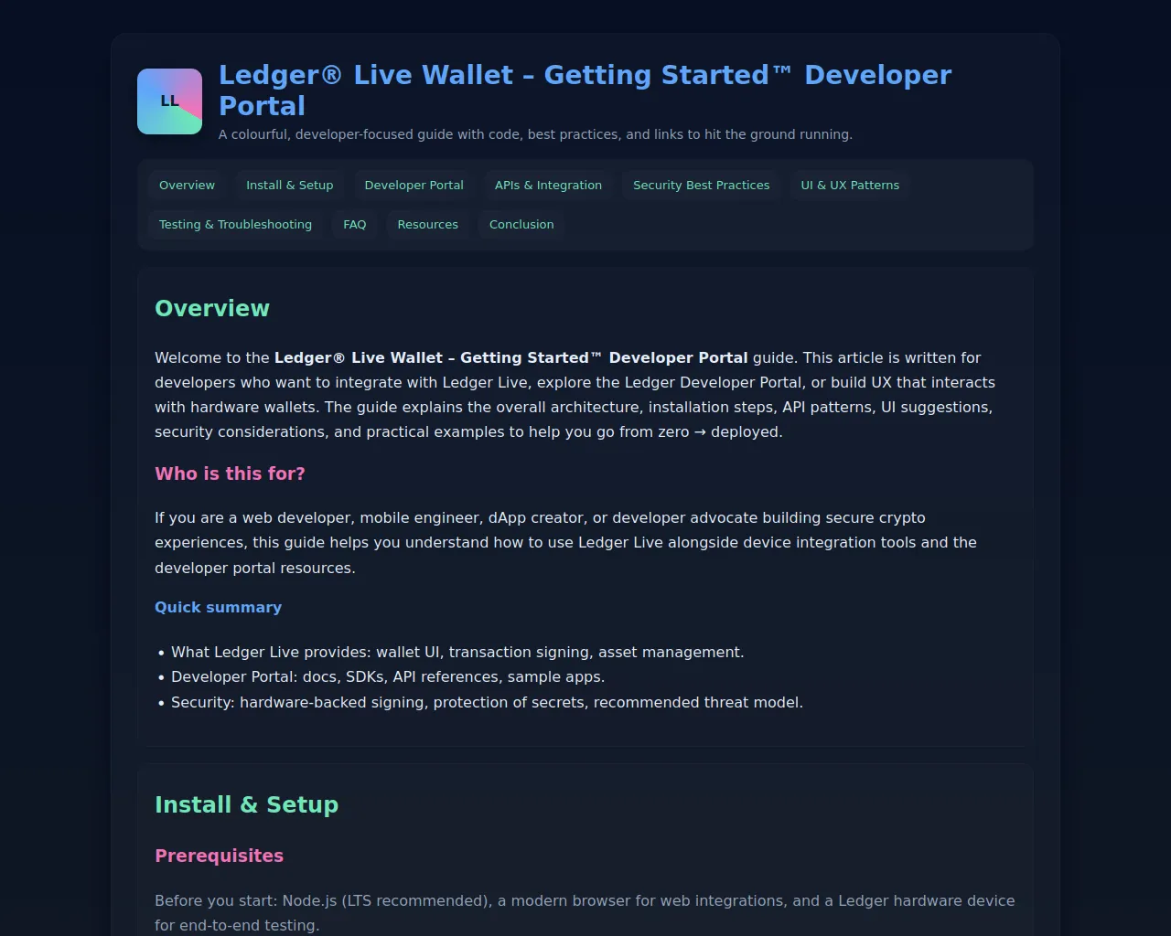 Screenshot of learn-livesd.pages.dev