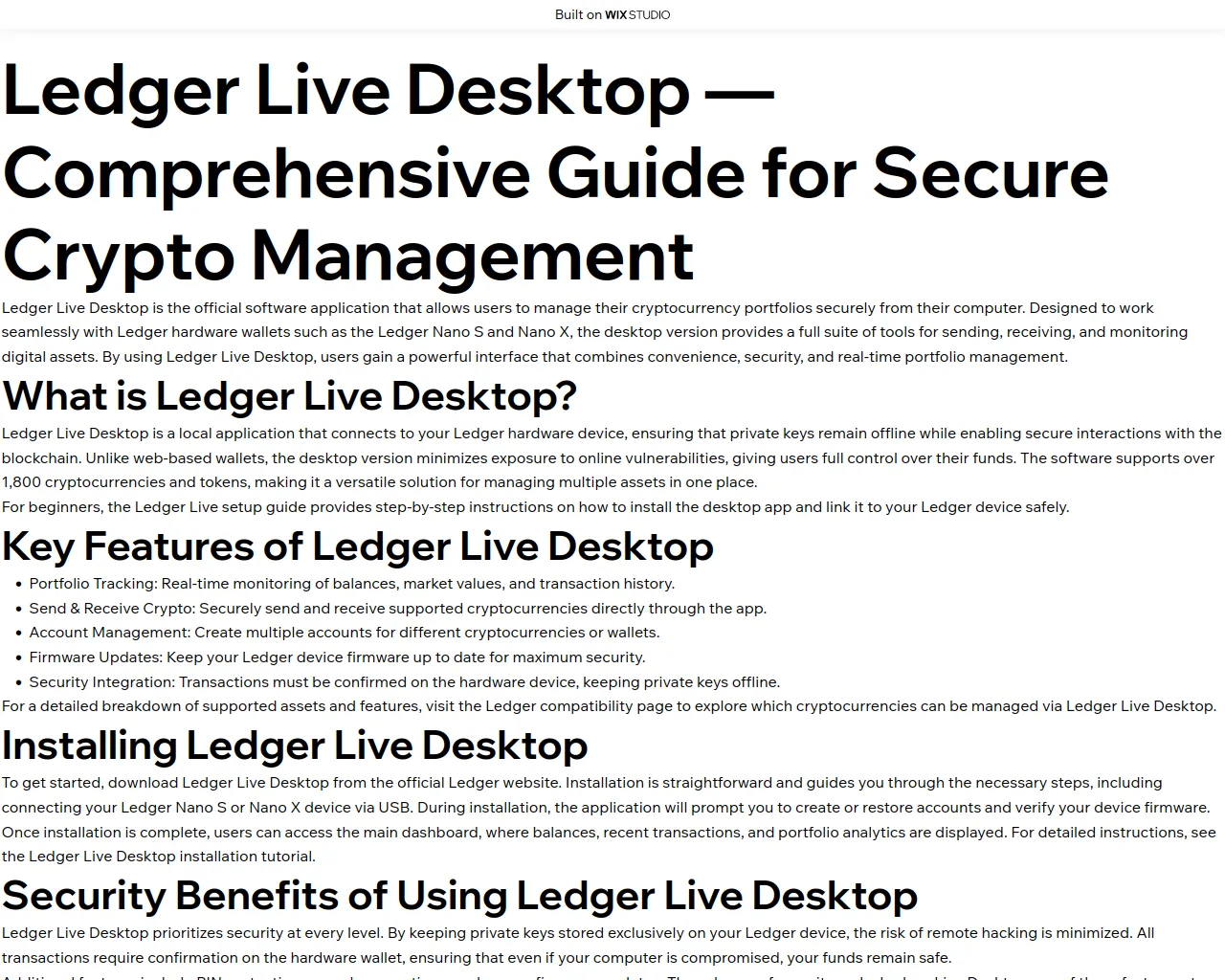 Screenshot of getting-desktop.wixstudio.com