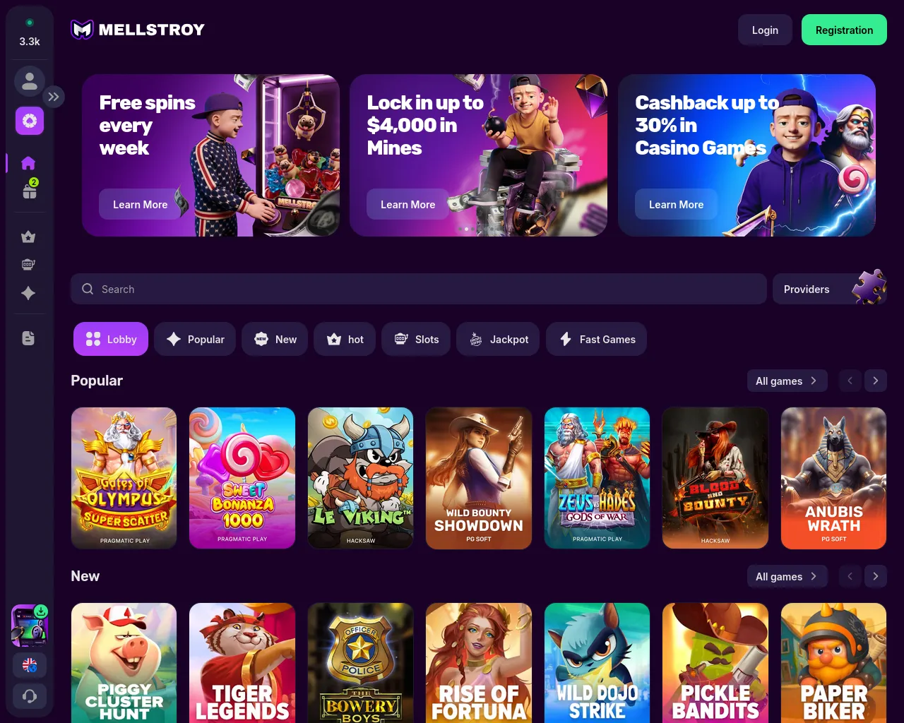 Screenshot of mellborov.com