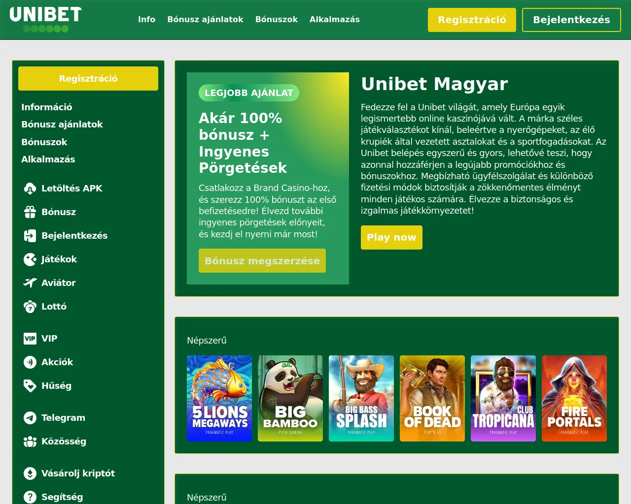 Screenshot of unibethu.org