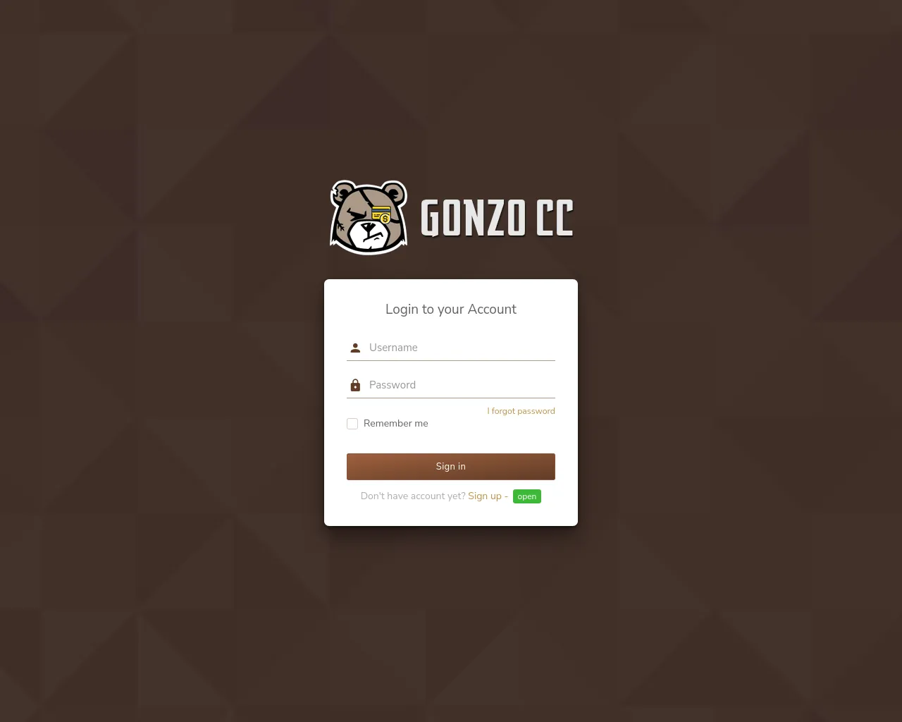 Screenshot of gonzocvv.com