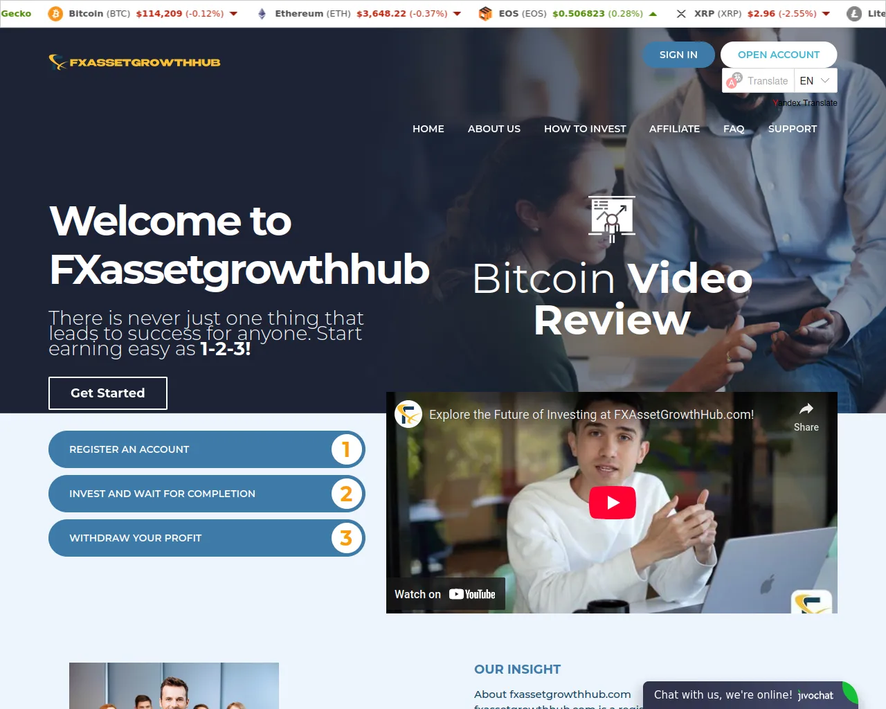 Screenshot of fxassetgrowthhub.com