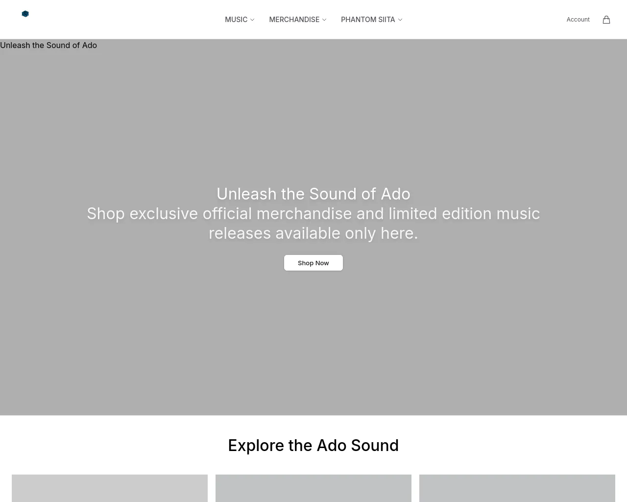 Screenshot of adoretail.shop