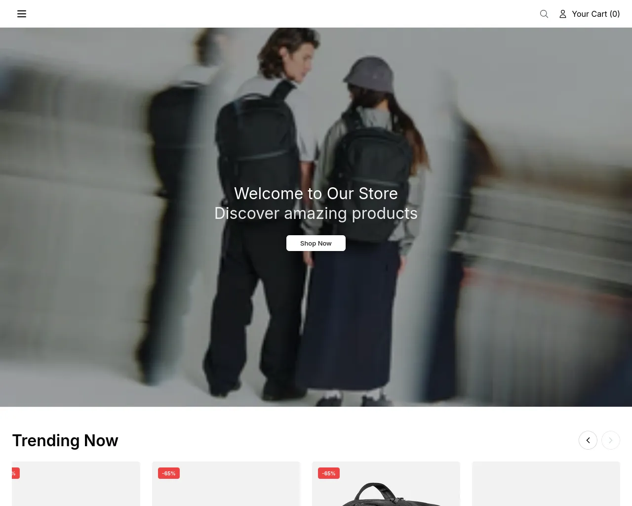 Screenshot of aerstore.shop