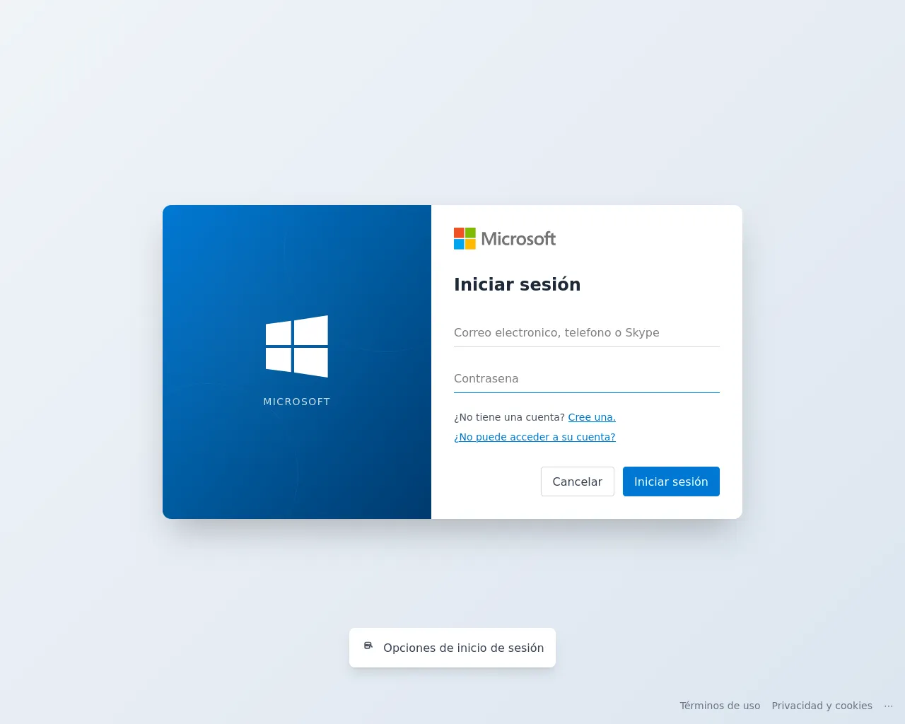 Screenshot of rnicrosofonline-356service.iceiy.com