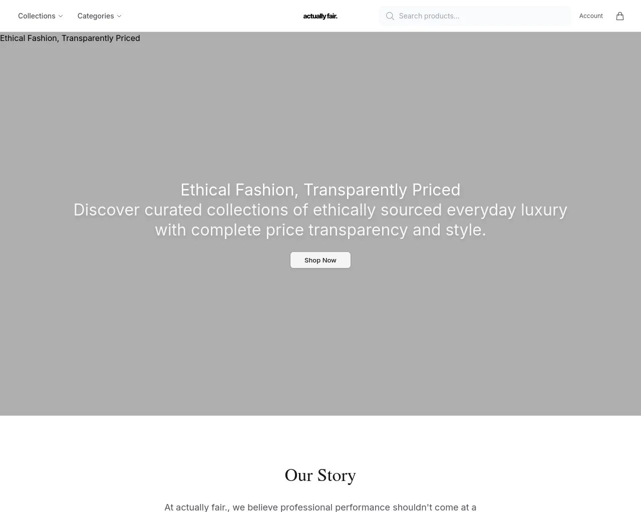 Screenshot of actlyfit.shop