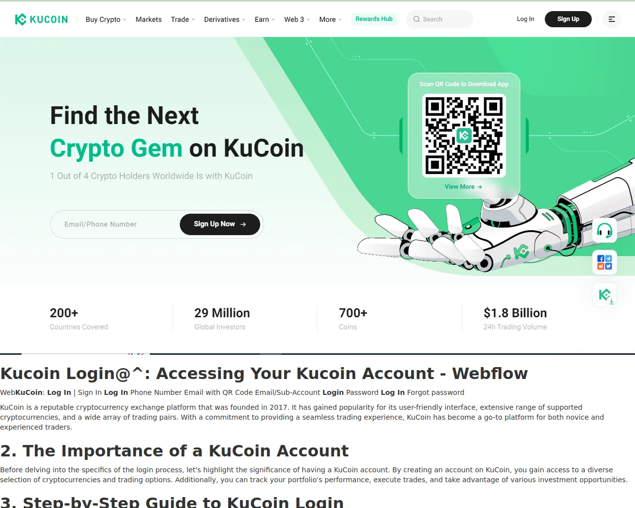 Screenshot of kyconnlogon.webflow.io