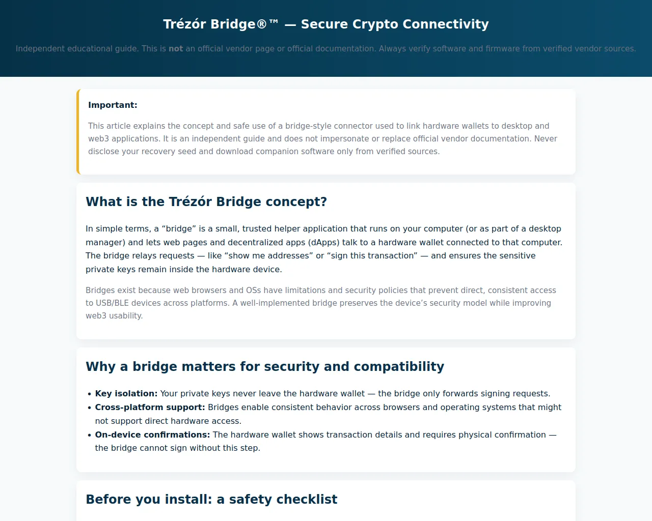 Screenshot of learn-faqs-briedge.pages.dev