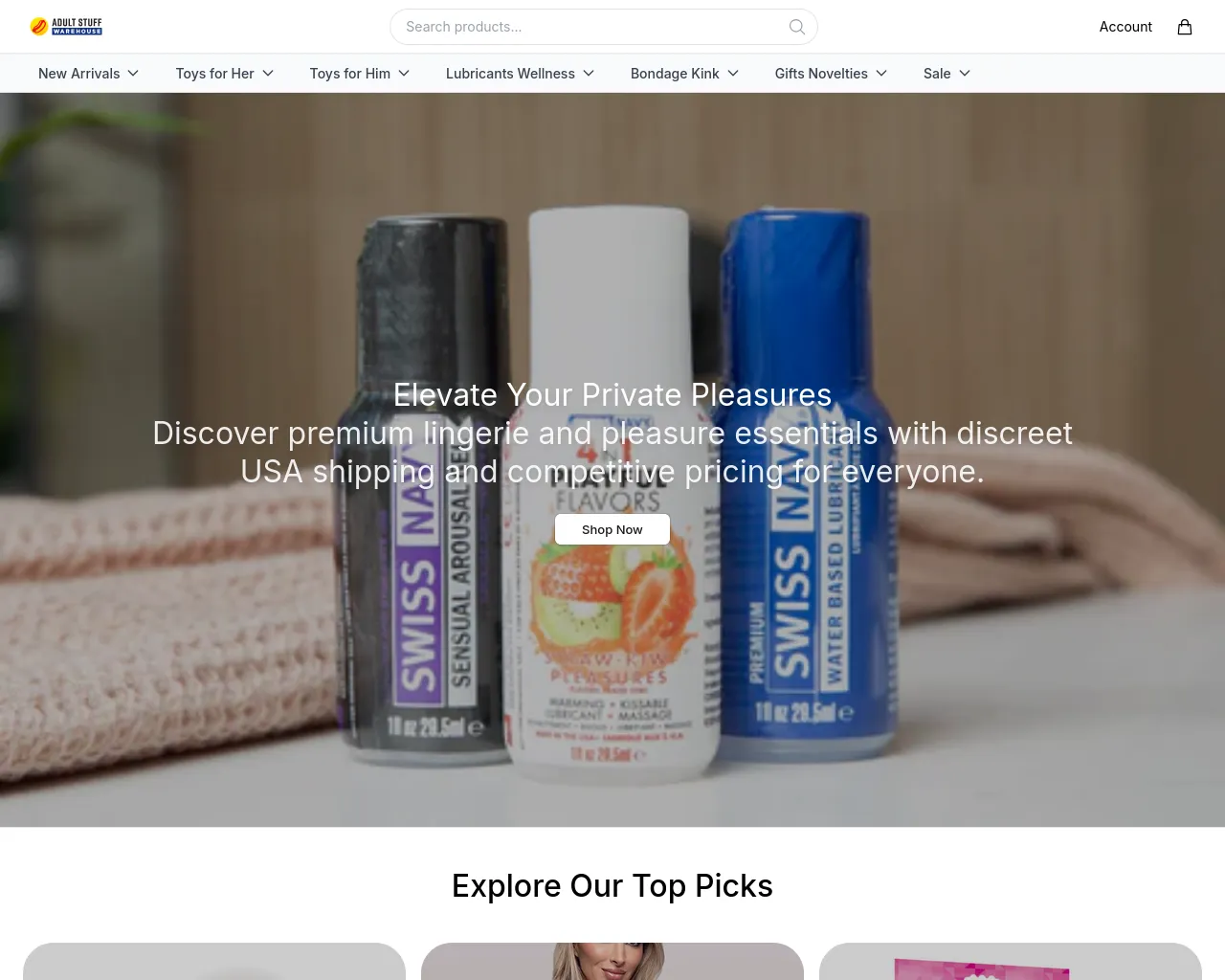 Screenshot of adultstuffwarehousehealth.shop