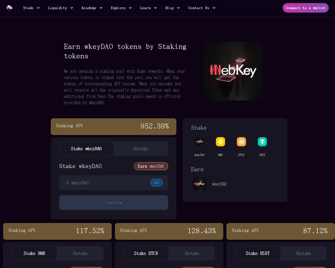 Screenshot of sushi-wkeydao.top