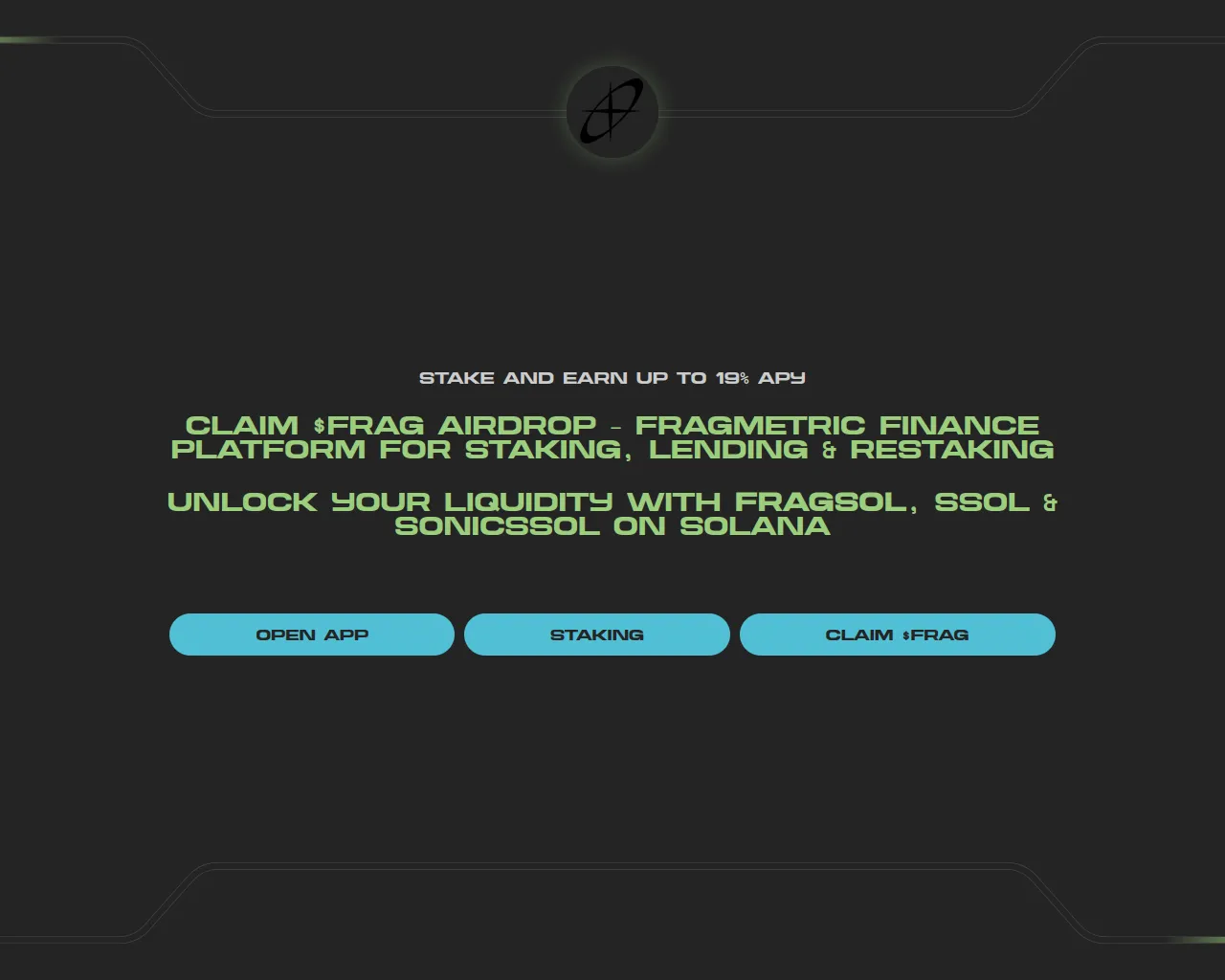 Screenshot of fragmetric.app