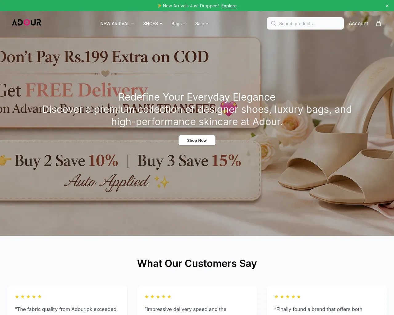 Screenshot of adostyle.shop