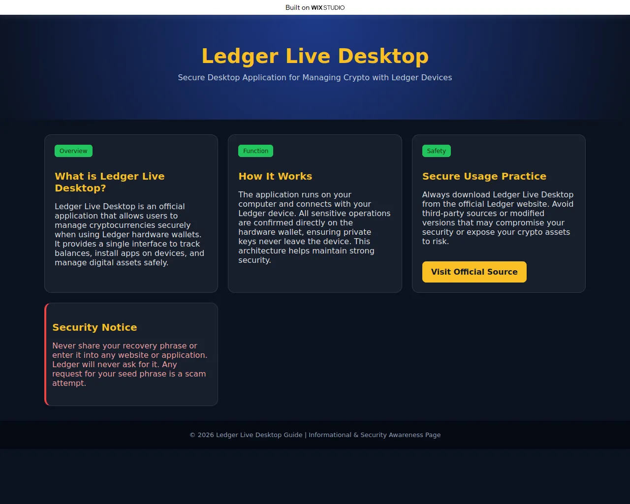 Screenshot of display-desktop.wixstudio.com