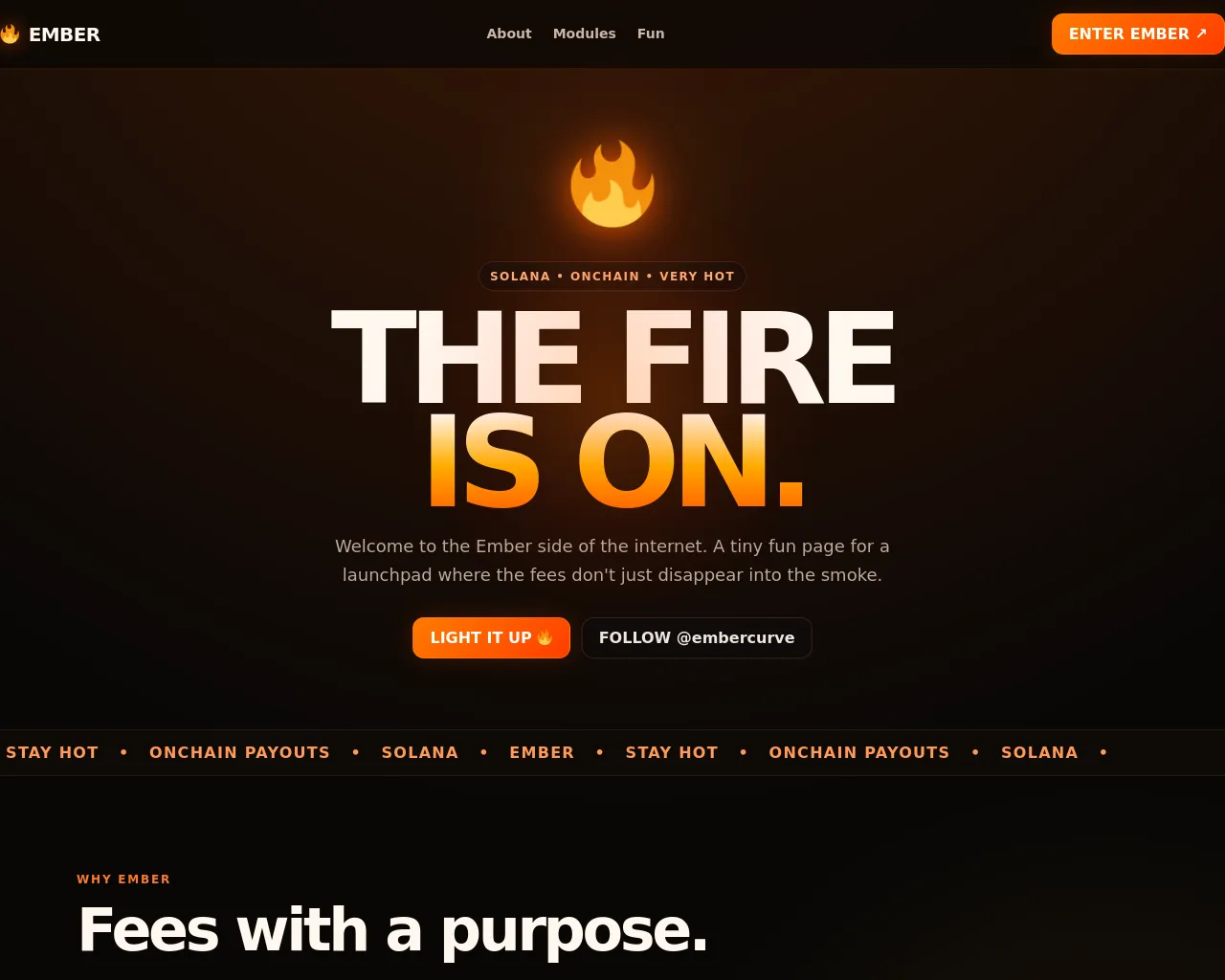 Screenshot of fun-ember.com