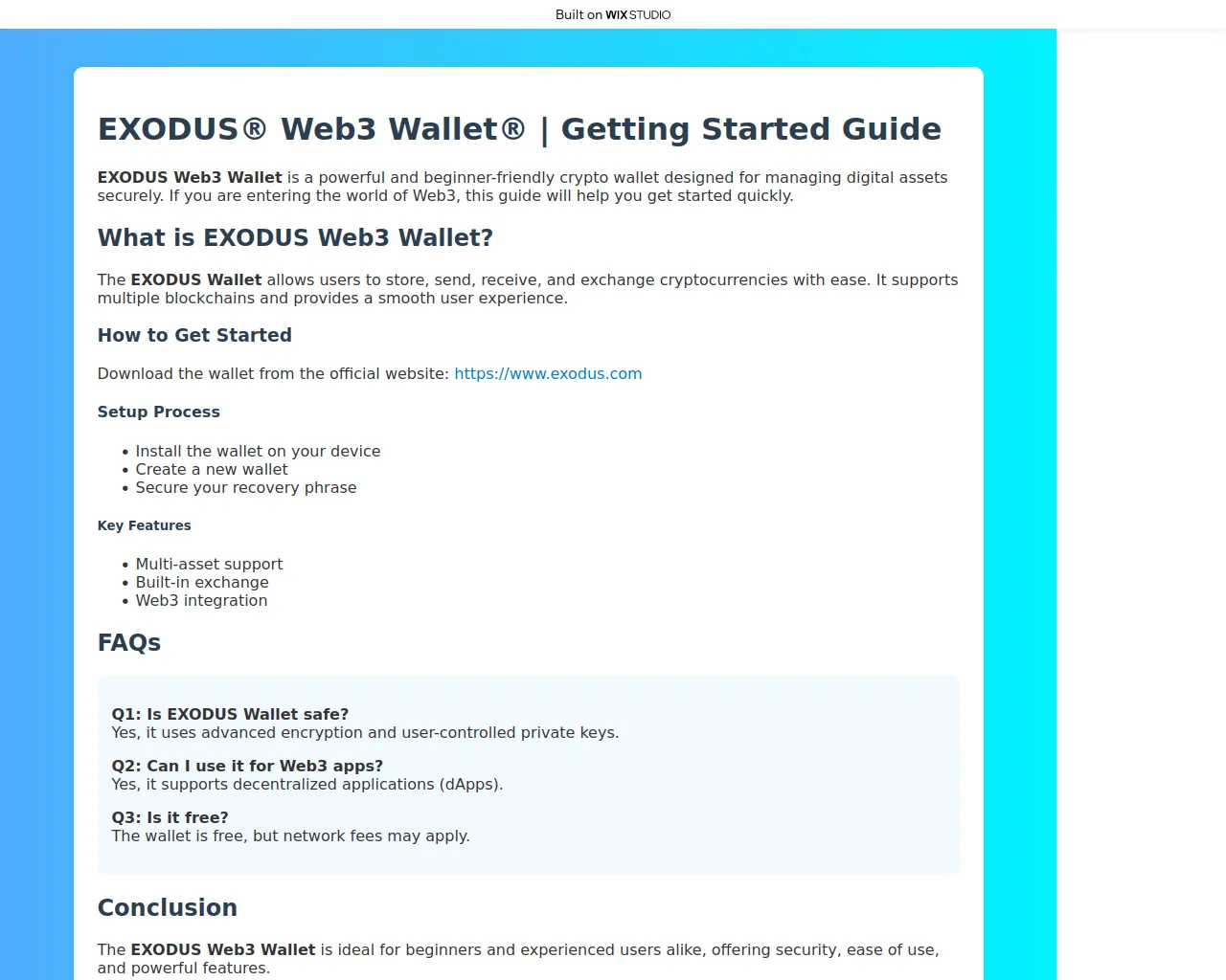 Screenshot of user-exu-duess.wixstudio.com