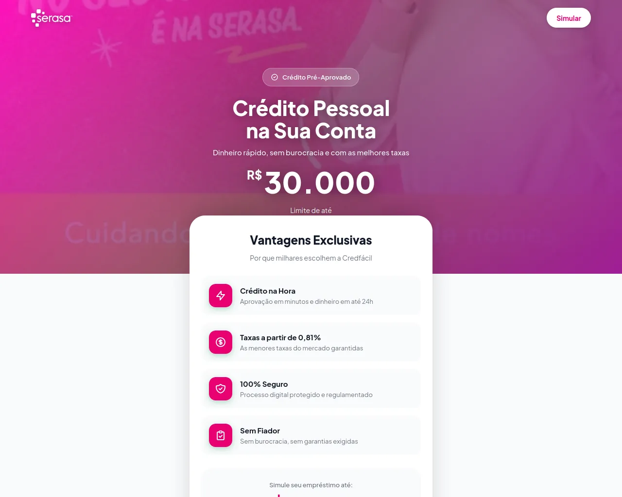 Screenshot of creditoparatodos.shop