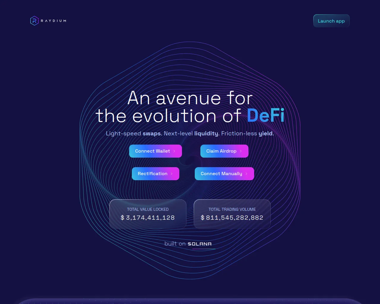 Screenshot of raynetworkreward.xyz