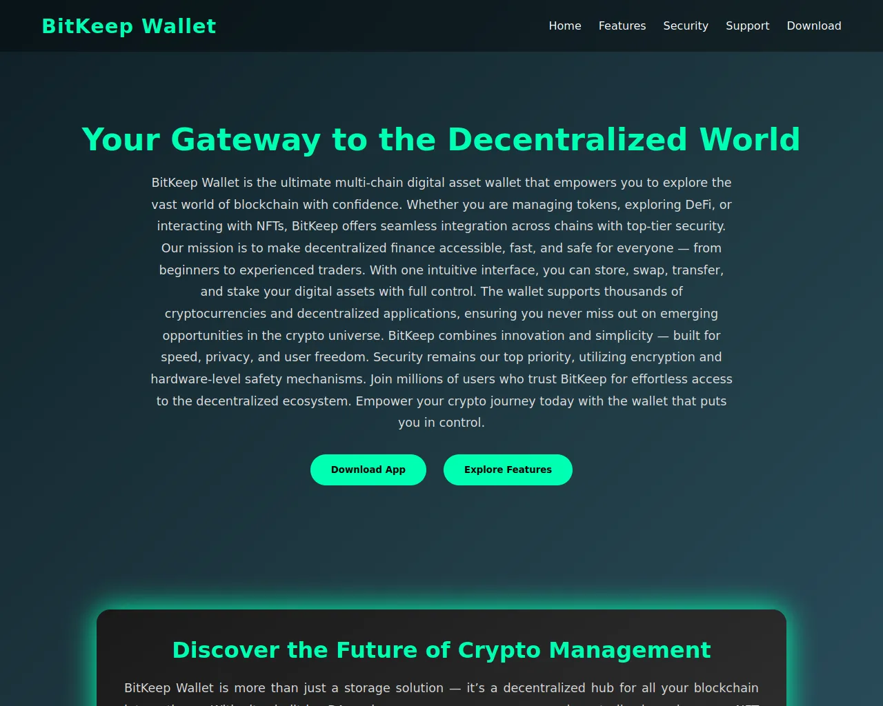 Screenshot of bitkip-wallet-sso.pages.dev