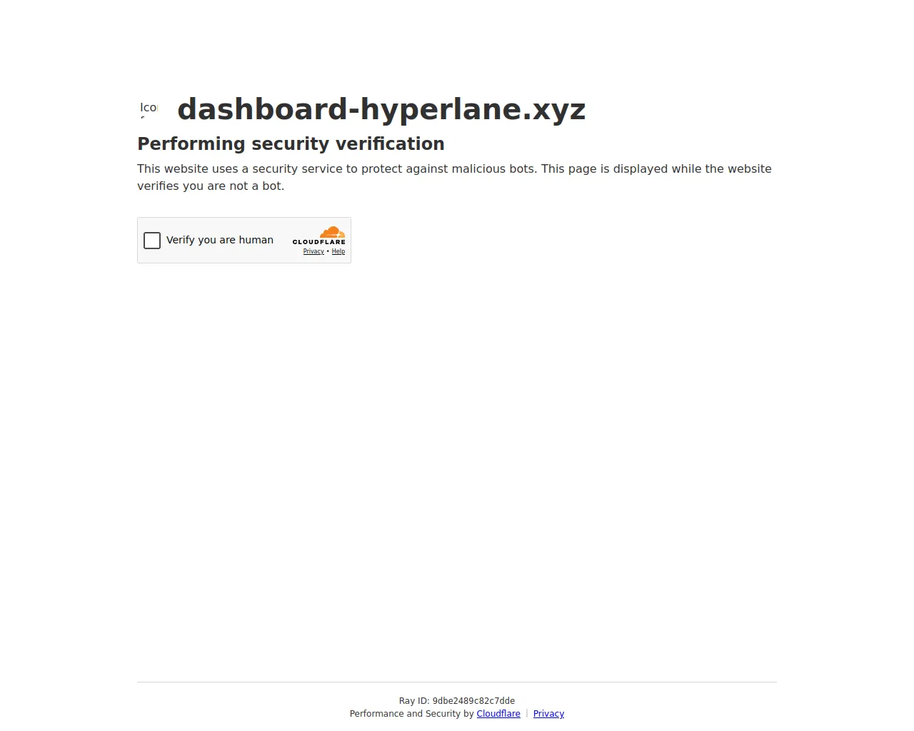 Screenshot of dashboard-hyperlane.xyz