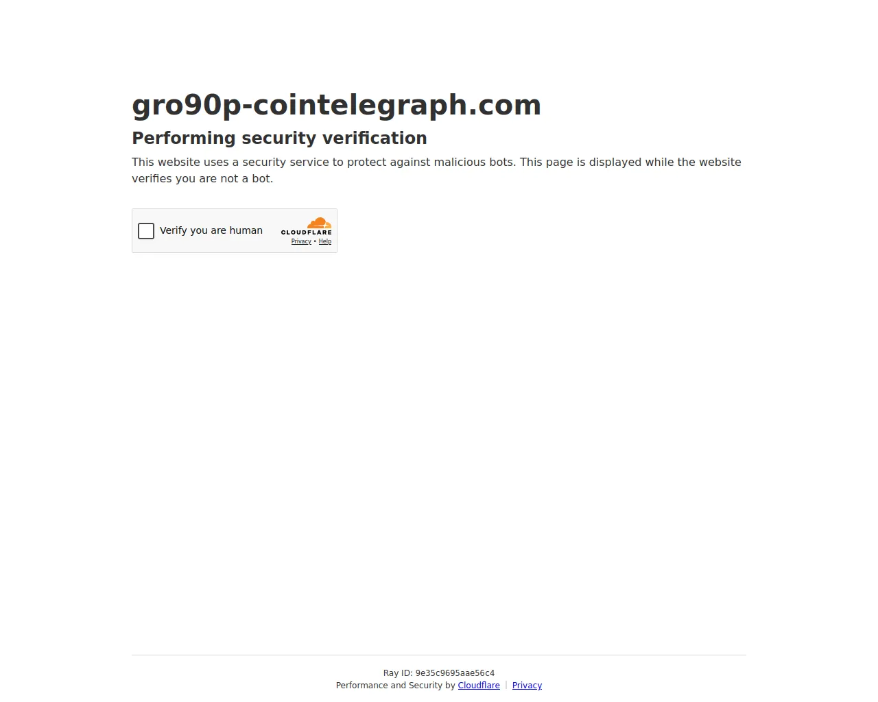 Screenshot of gro90p-cointelegraph.com