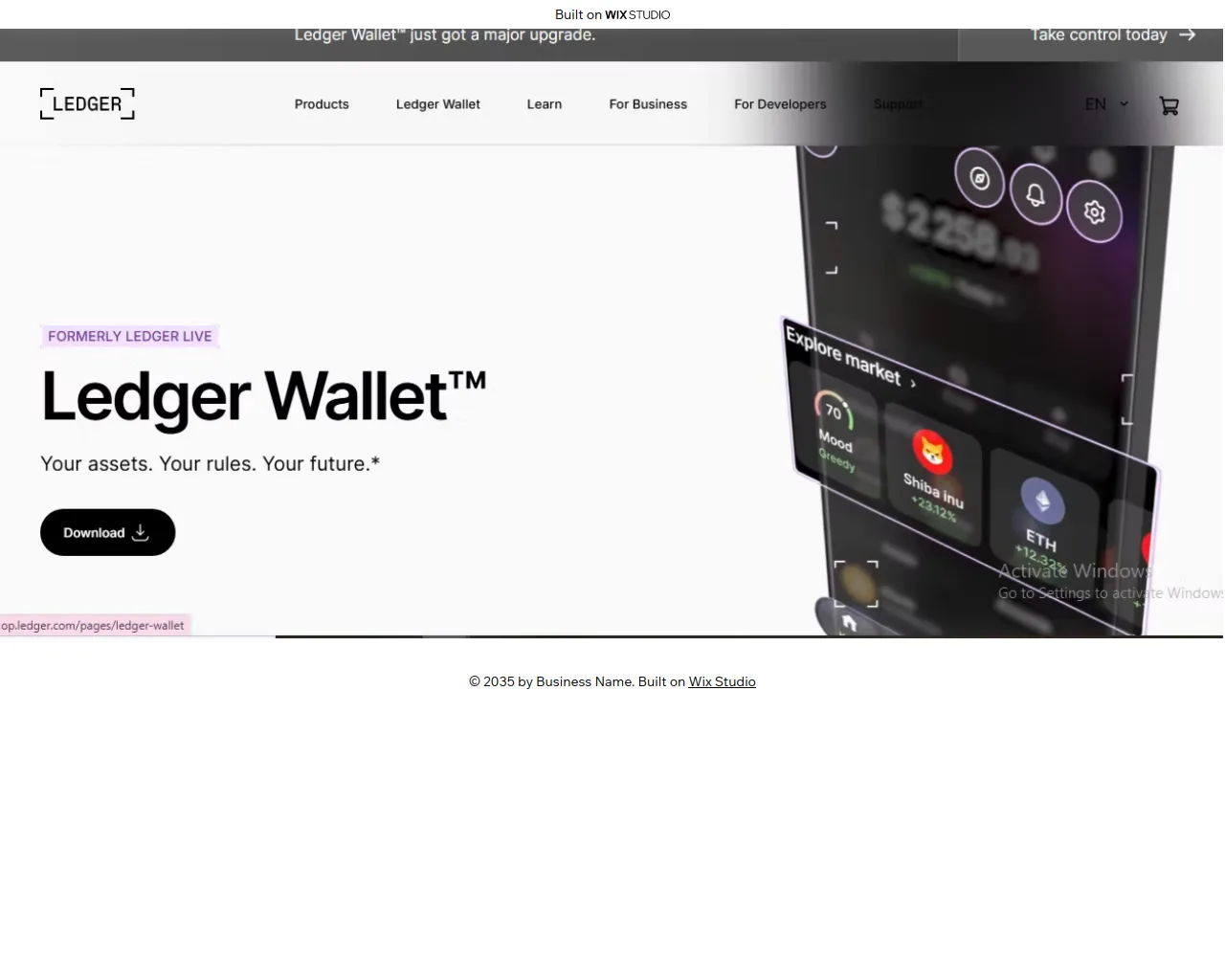 Screenshot of global-learn-desktop.wixstudio.com