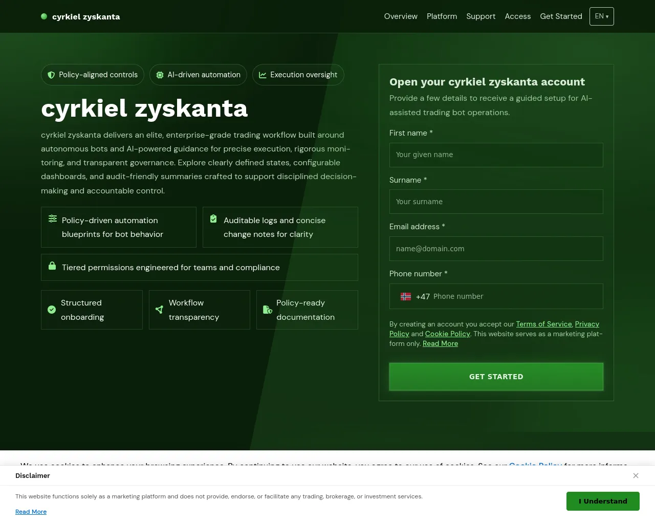 Screenshot of cyrkielzyskanta.digital