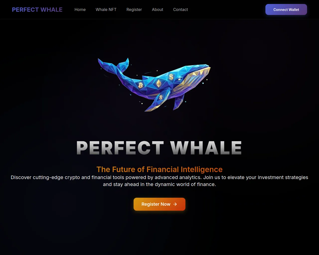 Screenshot of perfectwhalesystem.io