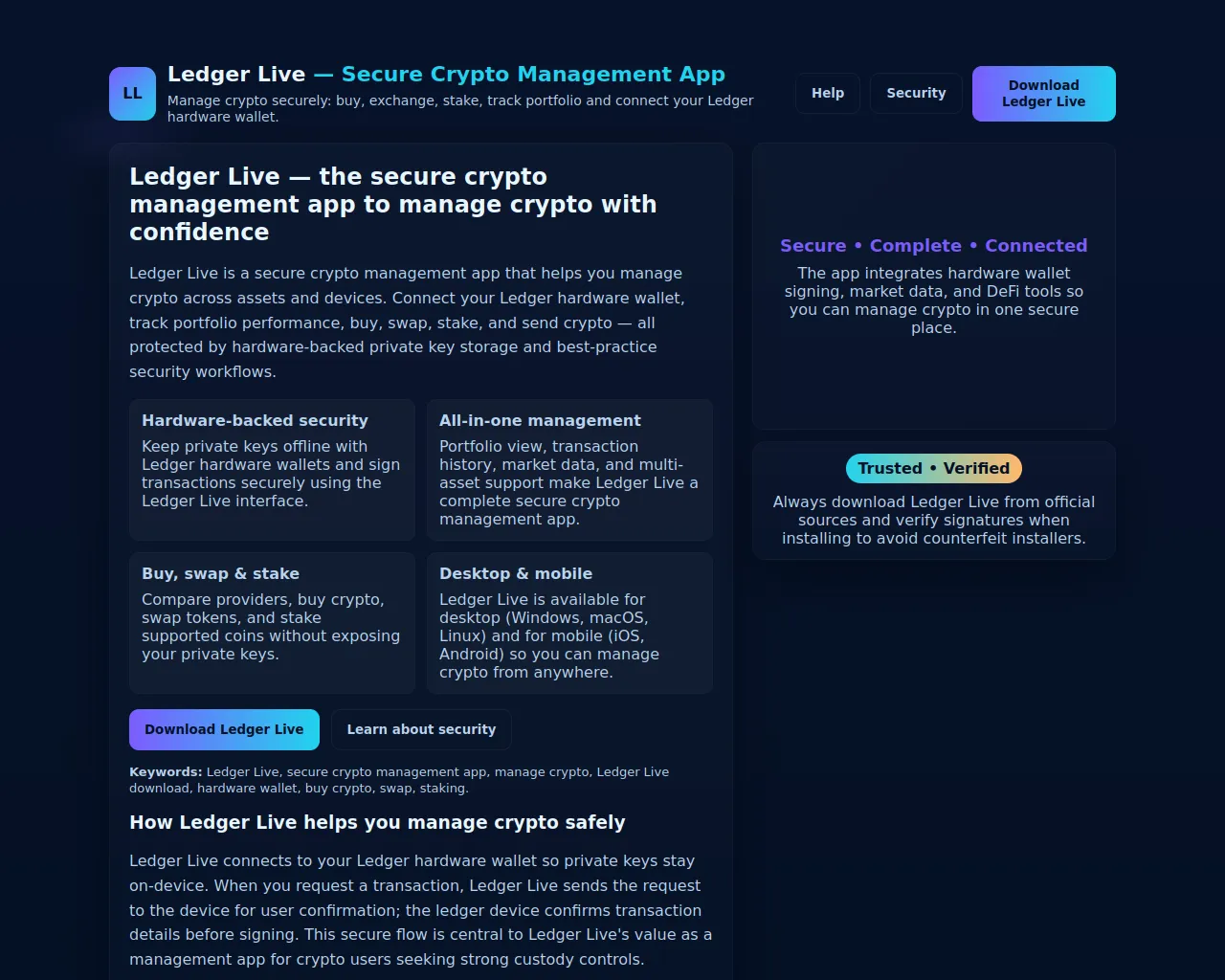 Screenshot of ledgar-lives.pages.dev