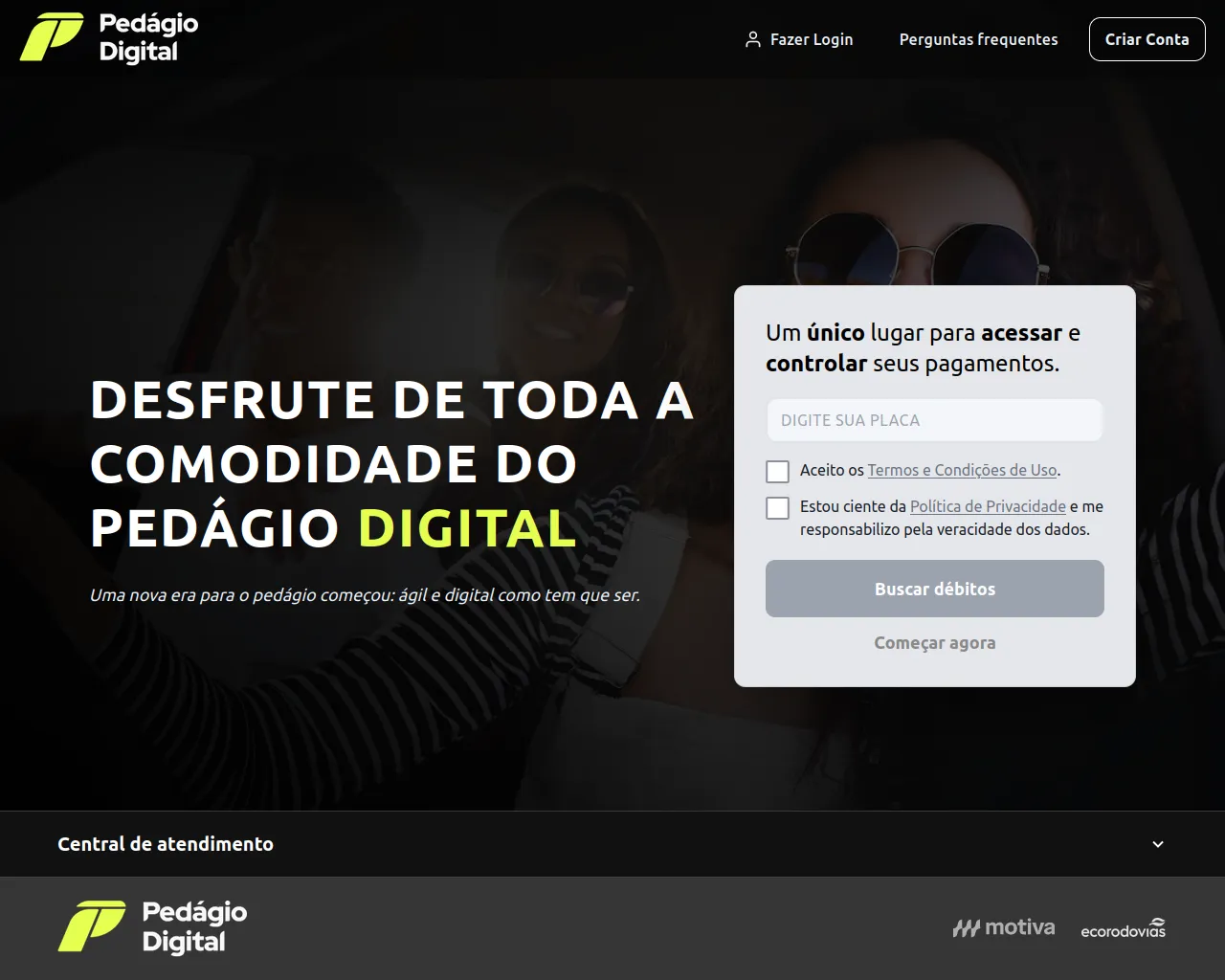 Screenshot of rodiviasdigitalpedagiobrasil.com