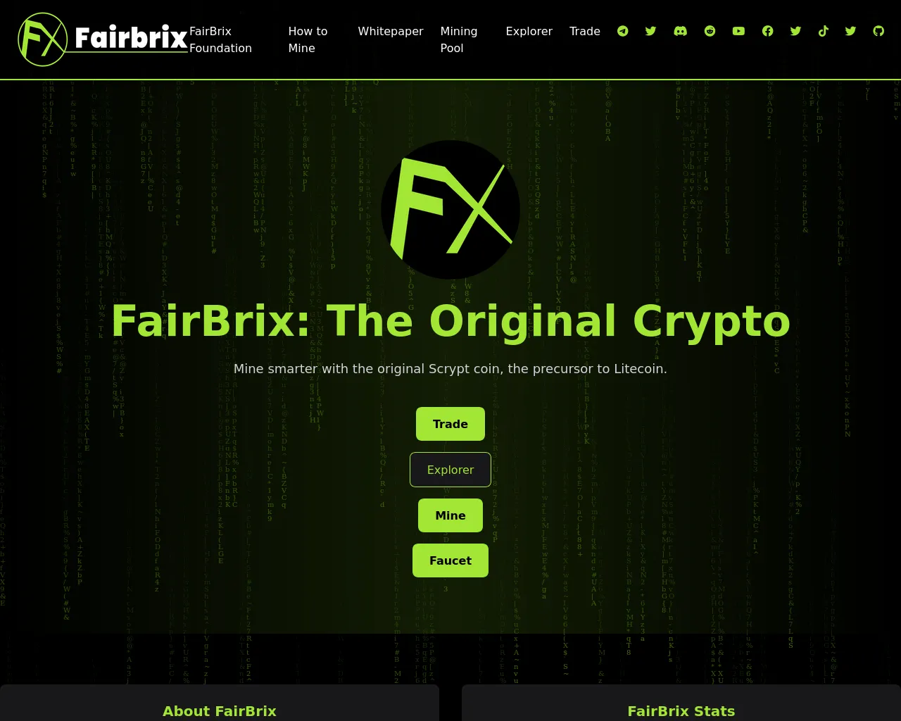 Screenshot of fairbrixcrypto.com